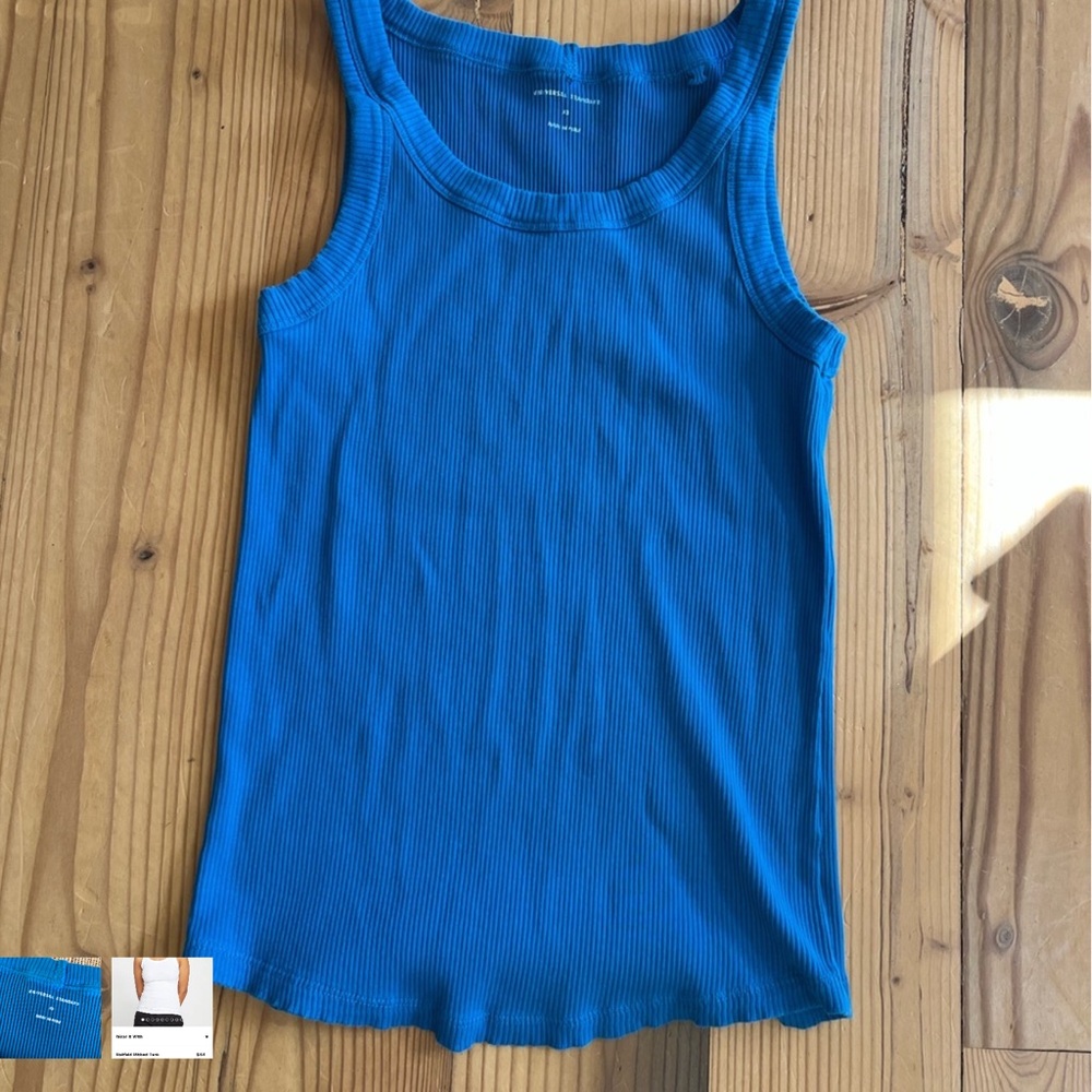 Universal Standard cotton Ribbed tank top